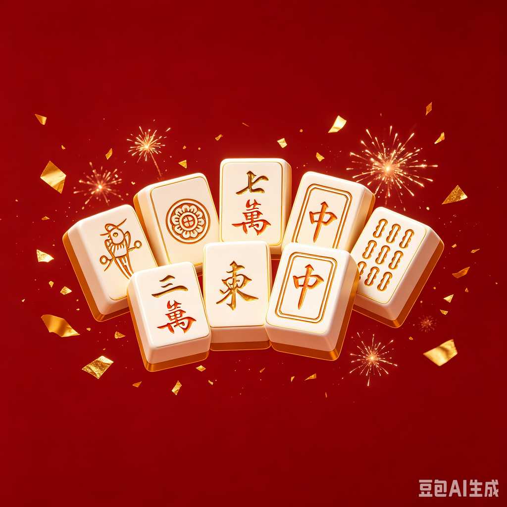 asian classic board game mahjong
