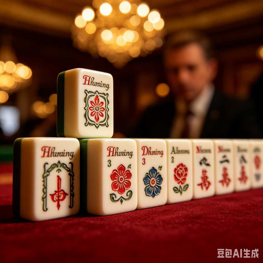pattern printed mahjong packaging